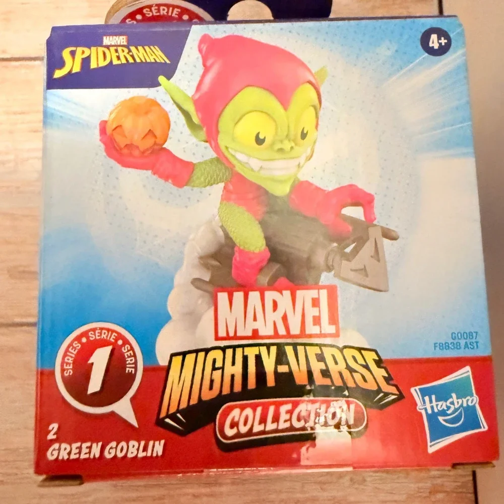 Hasbro Marvel Mighty-Verse Series 1 Green Goblin Kids Mini Figure New Green 2024